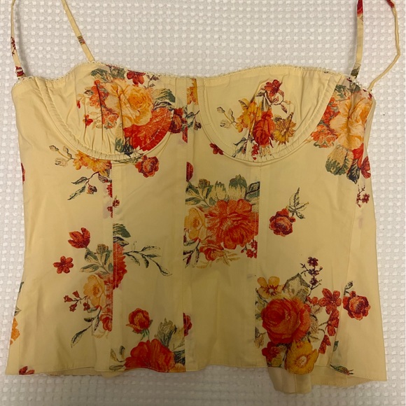 WeWoreWhat Brand New Floral Corset - Picture 1 of 3